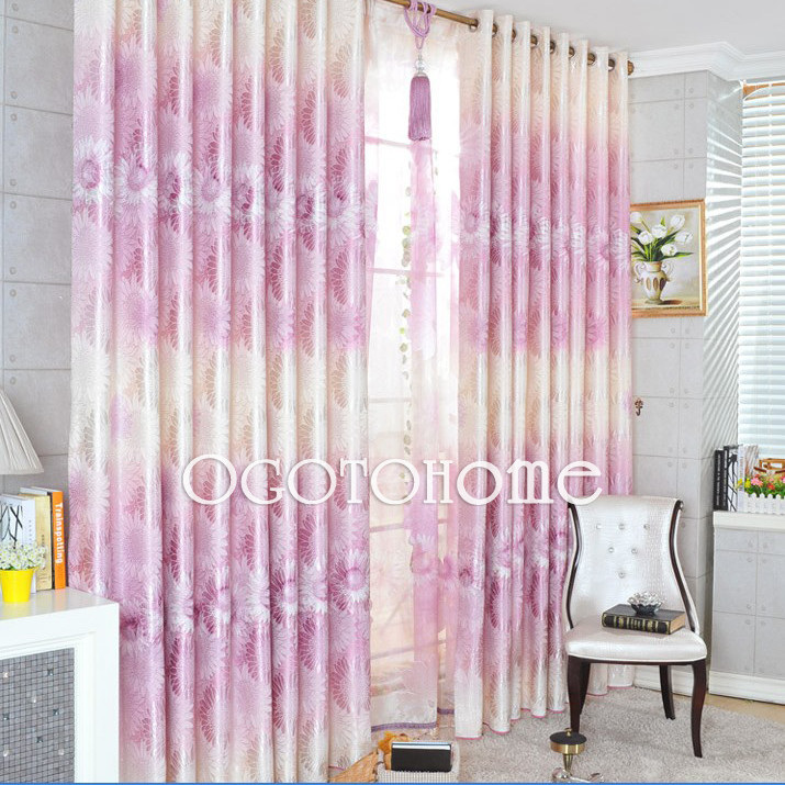 Sweet Pink Curtains